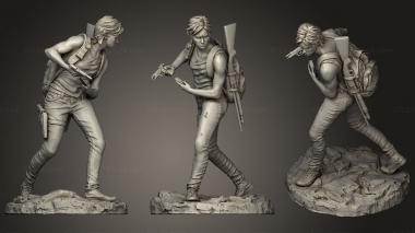 Military figurines Ellie 3d model